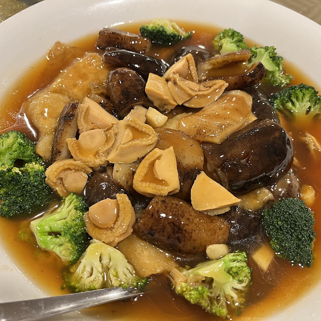 Broccoli Fish Maw with Abalone