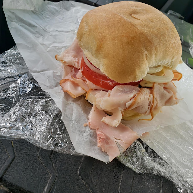 2 Meat Sandwich with Ham and Turkey