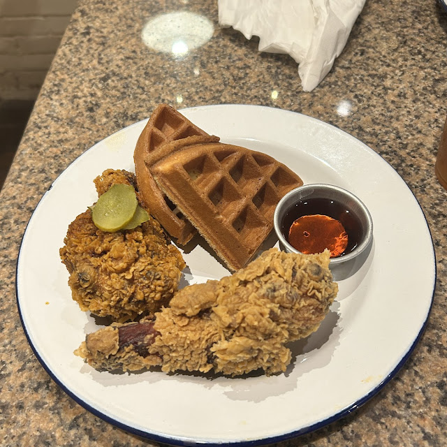 Chicken Waffle -Cinnamon Apple Waffles