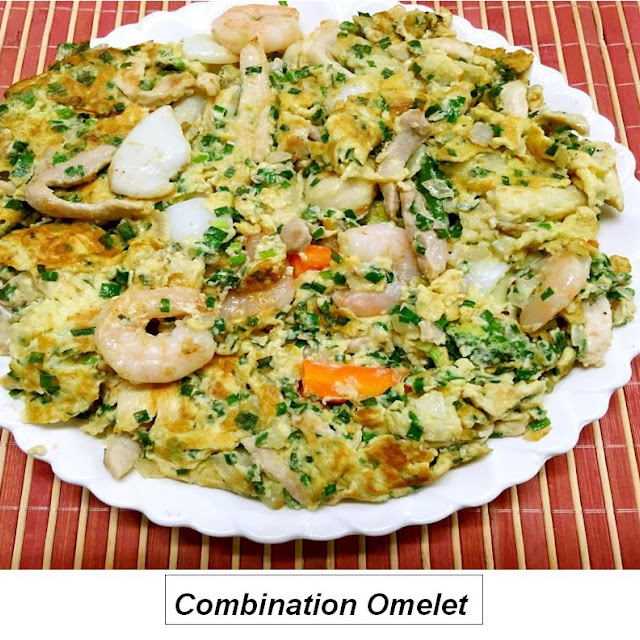 Seafood Omelet