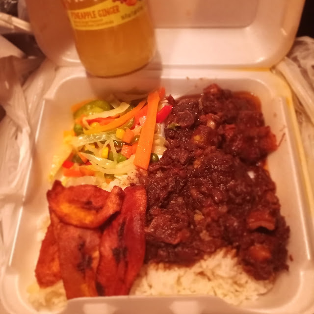 Oxtail with Rice & Peas