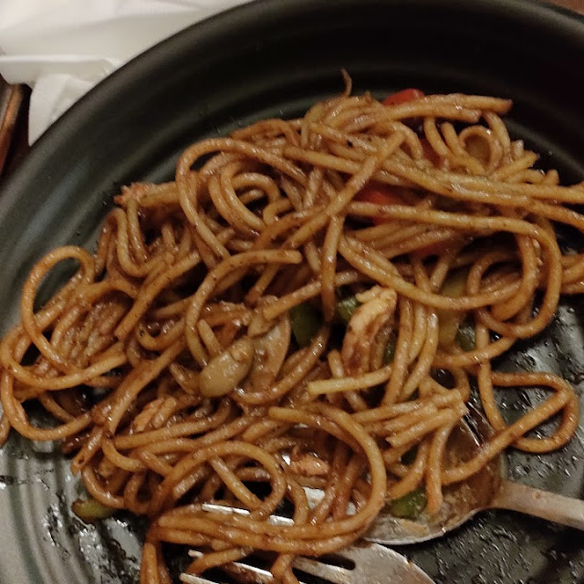 Spaghetti Black Pepper Sauce