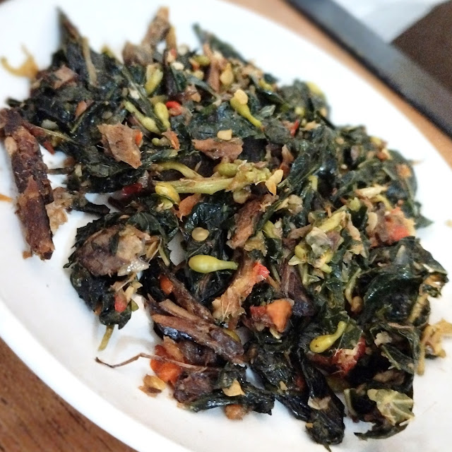 Tumis Daun Bunga Pepaya