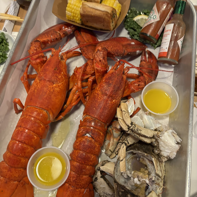Lobster Platter Came with Crab I Have a Shrimp Allergy so They Left It Out