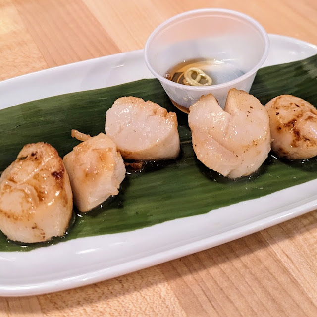Grilled Scallops Sold Starting at 1 4 lb