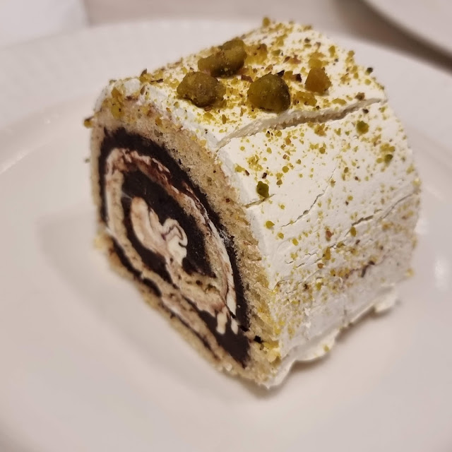 Pistachio Opera Cake