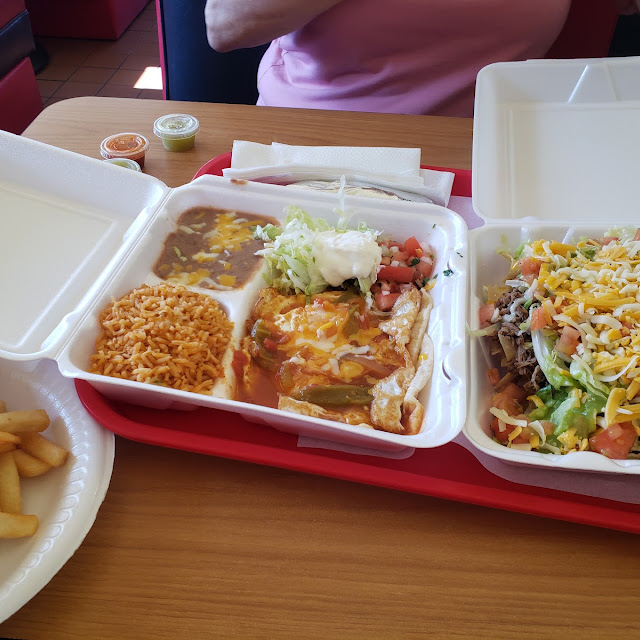 Huevos Rancheros and Taco Salad