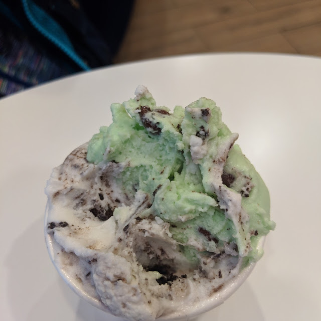 Cookies and Cream and Mint Chocolate Chip