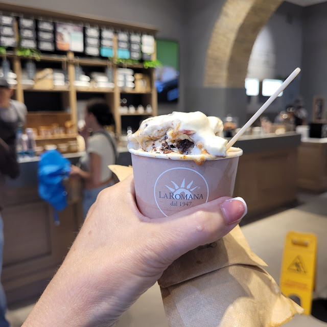 Gelato Dulce De Leche and Coffee Flavors with in House Made Whipped Cream with a Hint of Som Liquor