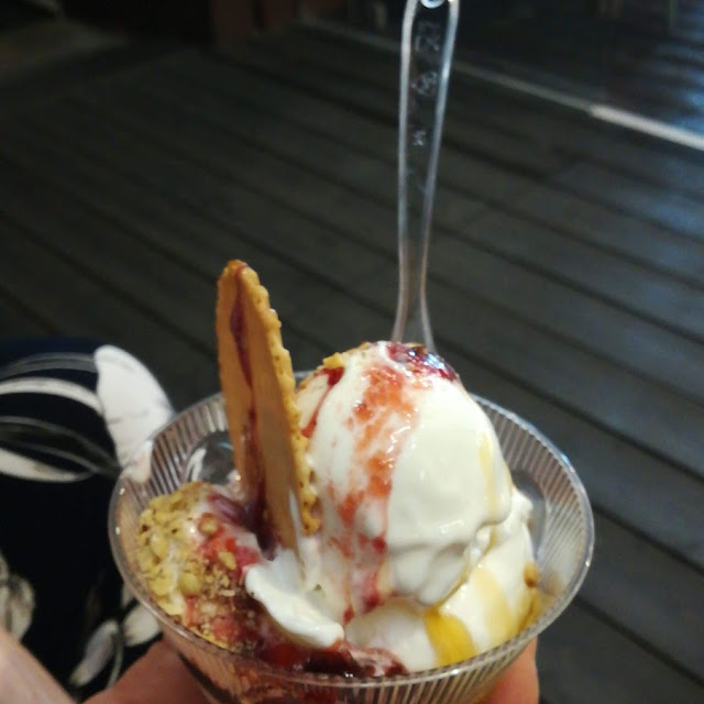Yogurt Greco Gelato Coi Mirtilli