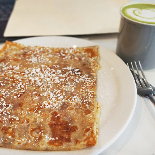 Crepe with Syrup and Cinnamon