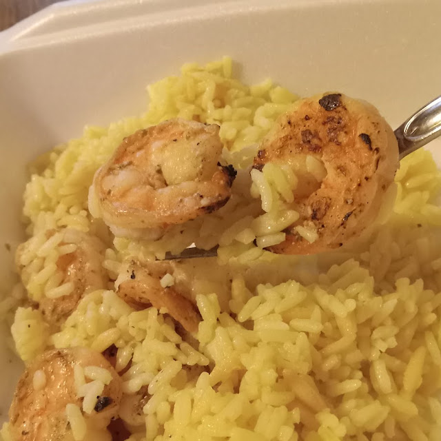 Grilled Shrimp and Rice Pilaf
