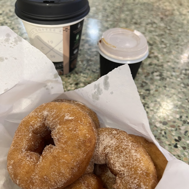 Coffee with 2 Free Donuts