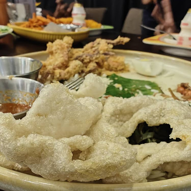 Nasi Lemak Crispy Squid