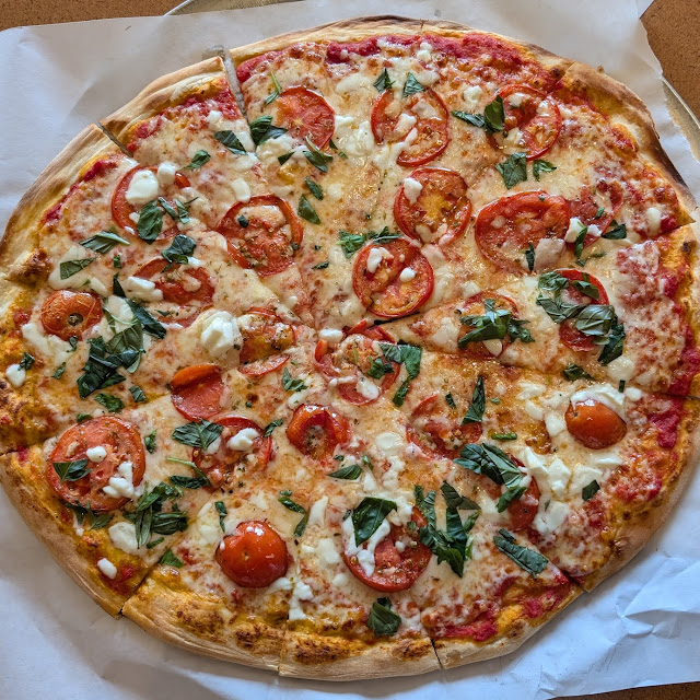 Basil Tomato Pizza