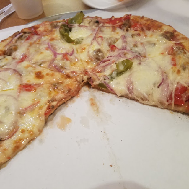 Sausage Mushroom Green Pepper