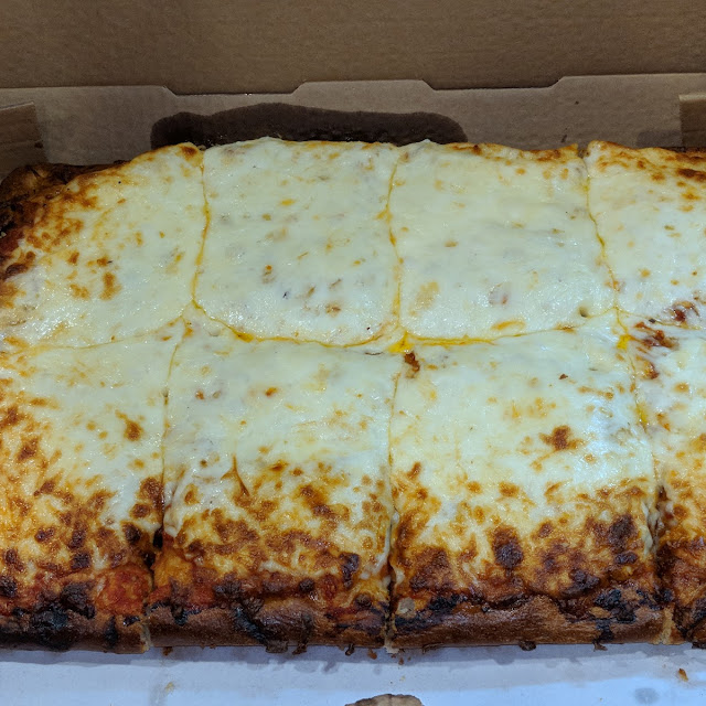 Extra Cheese Extra Crispy Sicilian Pizza