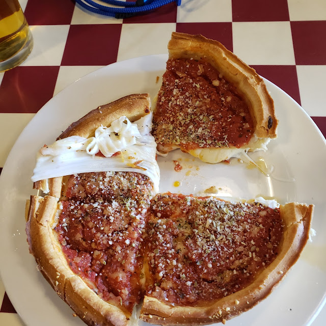 Individual 6 Cheese Deep Dish Pizza