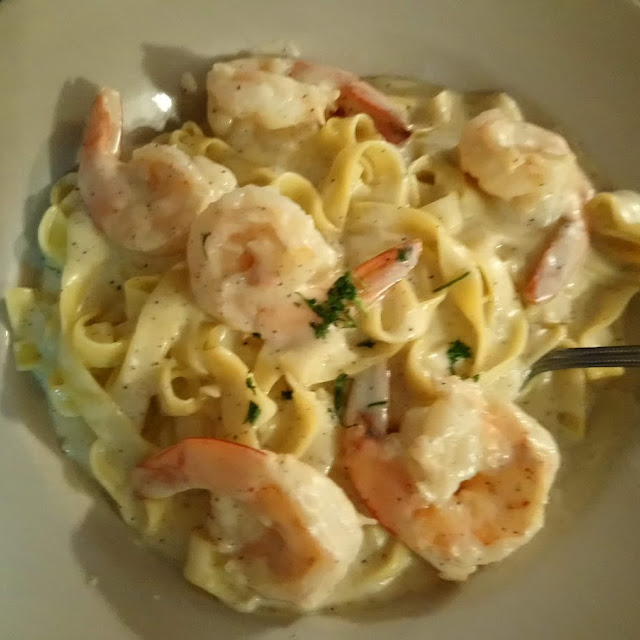 Shrimp Alfredo