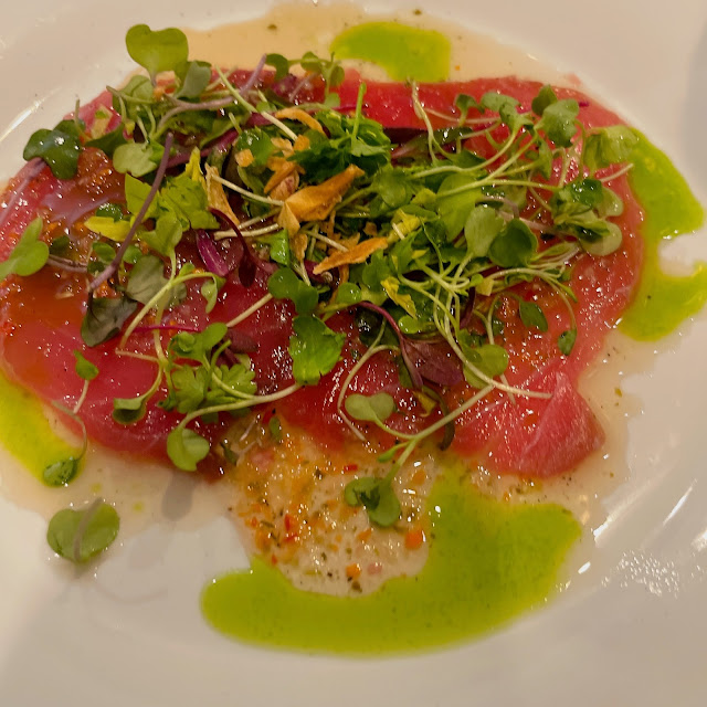 Tuna Carpaccio