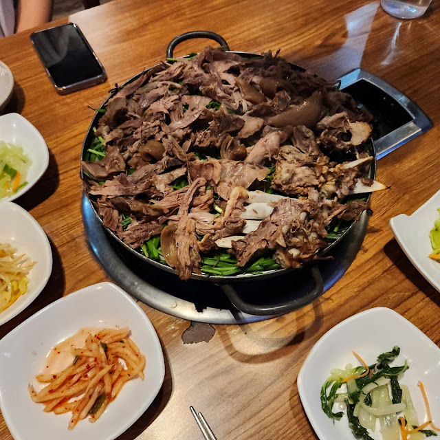 염소수육 Boiled Goat Meat