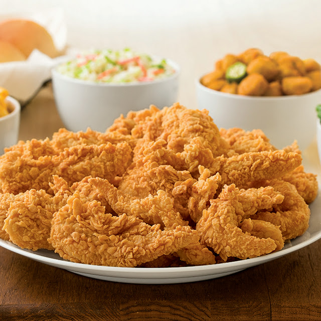 16 Golden Tenders with 2 Family Side