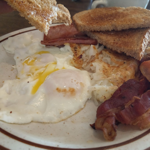Bacon Eggs and Toast