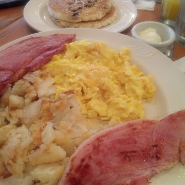 Two Egg Breakfast with Ham