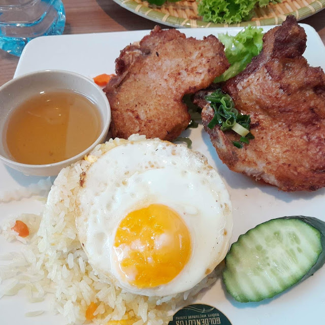 BBQ Pork Chop and Egg with Rice