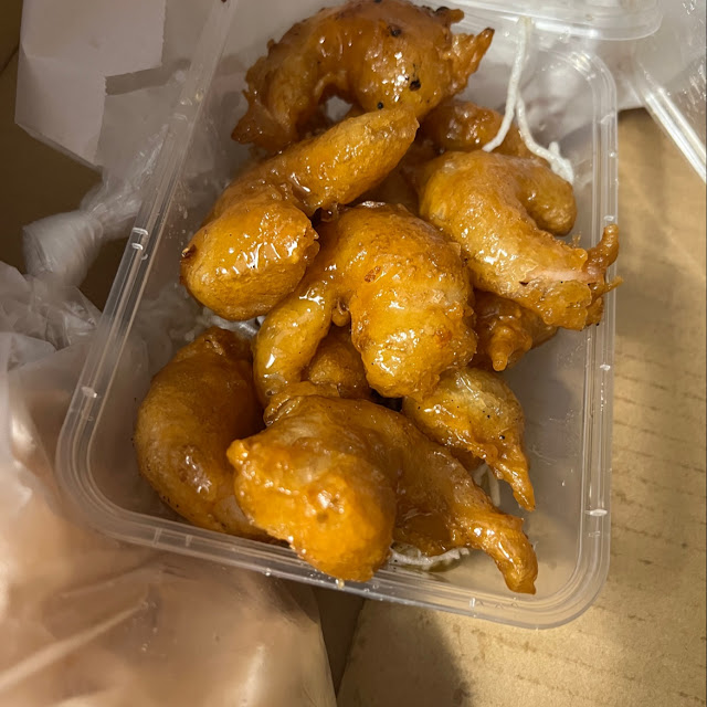 Honey Prawns