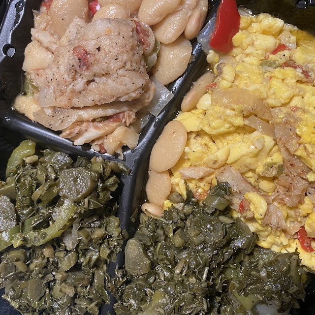 Saltfish and Butter Beans