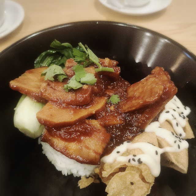 Traditional Taro Pork Belly Rice