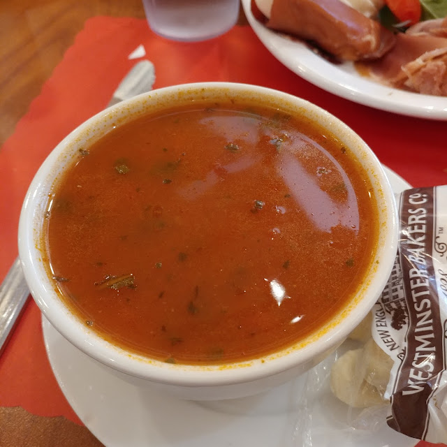 Tomato Ravioli Soup