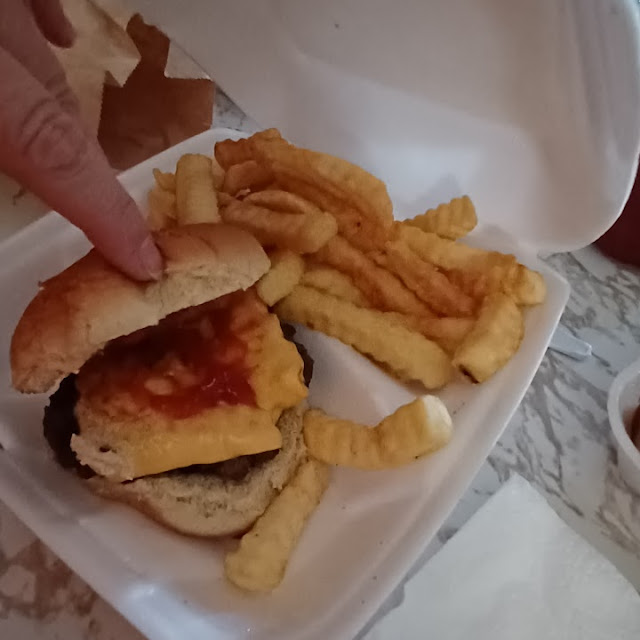 Cheeseburger and Fries