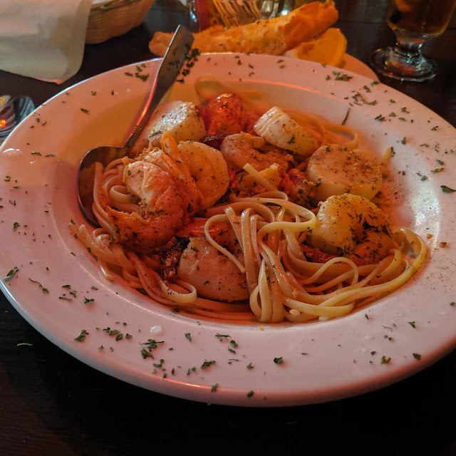 Seafood Scampi