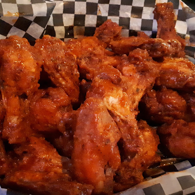 40 Chicken Wings Cajun Hot and Saucy