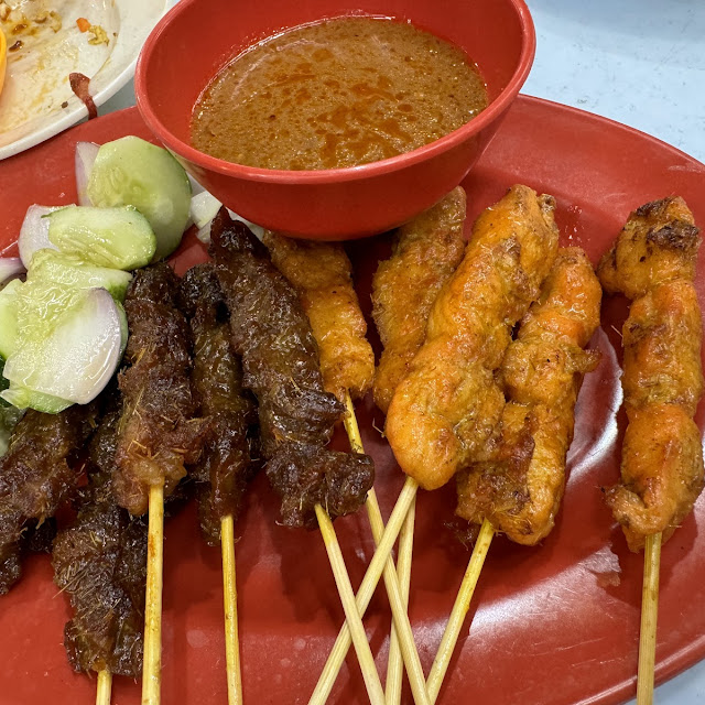 Chicken and Beef Skewers