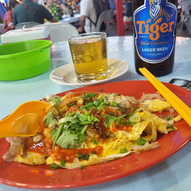 Fried Oyster Omelette