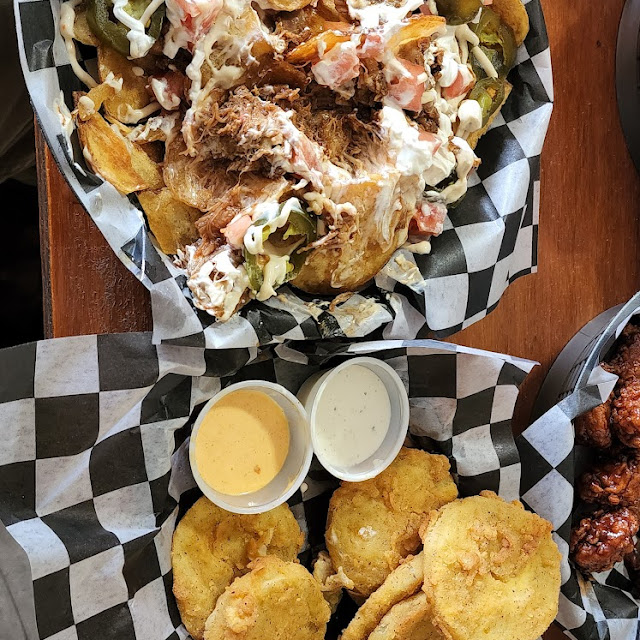 Redneck Nachos and Fried Green Tomatoes