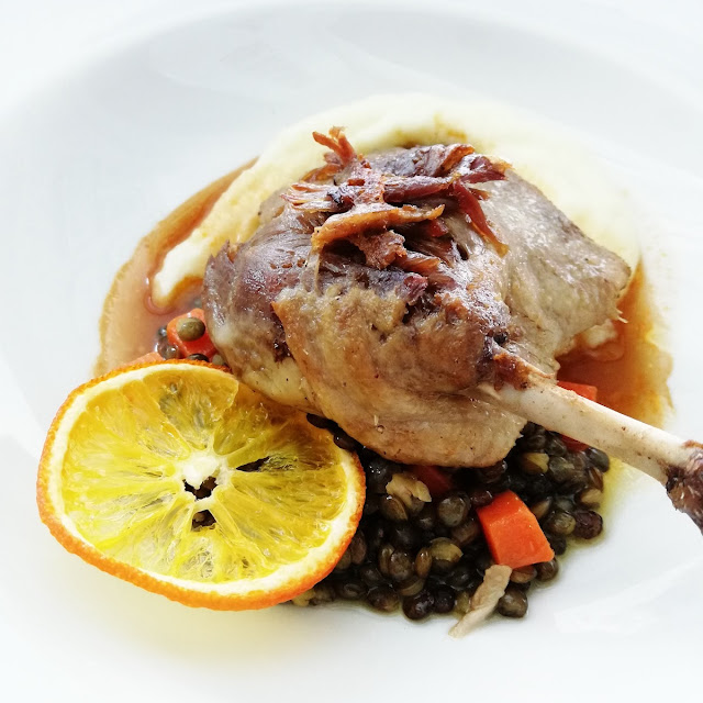 French Confit Duck Leg