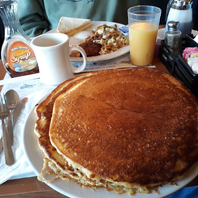 Pancakes with Eggs