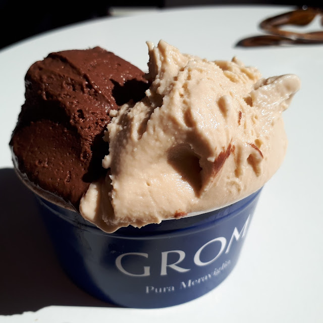 Glace Chocolat Noisette Et Marron Glacé