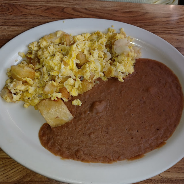 Potato and Egg Plate