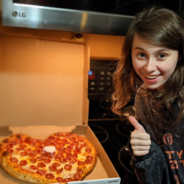 Heart Shaped Pizza