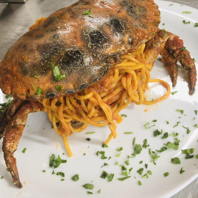 Tonnarelli Con Granchio
