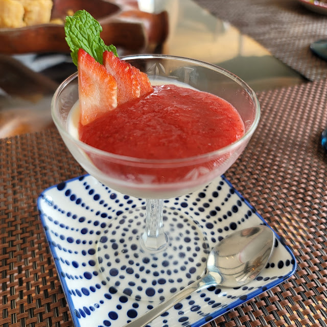 Strawberry Panna Cotta