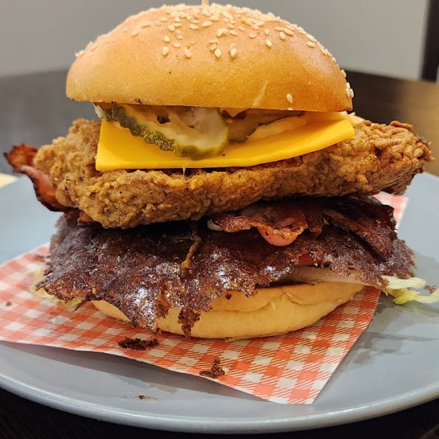 Smashed Double Cheeseburger