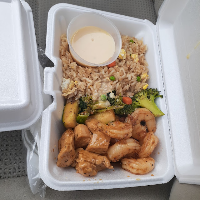 Hibachi Chicken & Shrimp