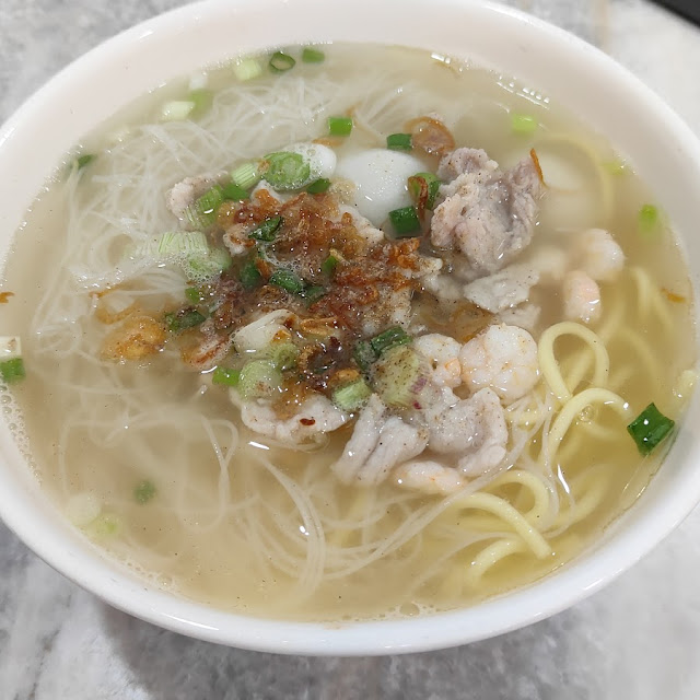 鱼圆清汤Fishball Noodle Soup面