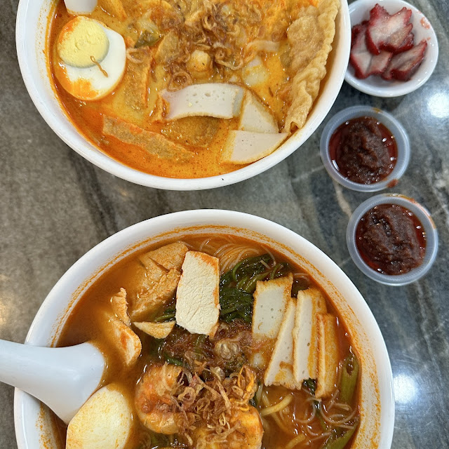 curry laksa noodle 咖喱拉沙面